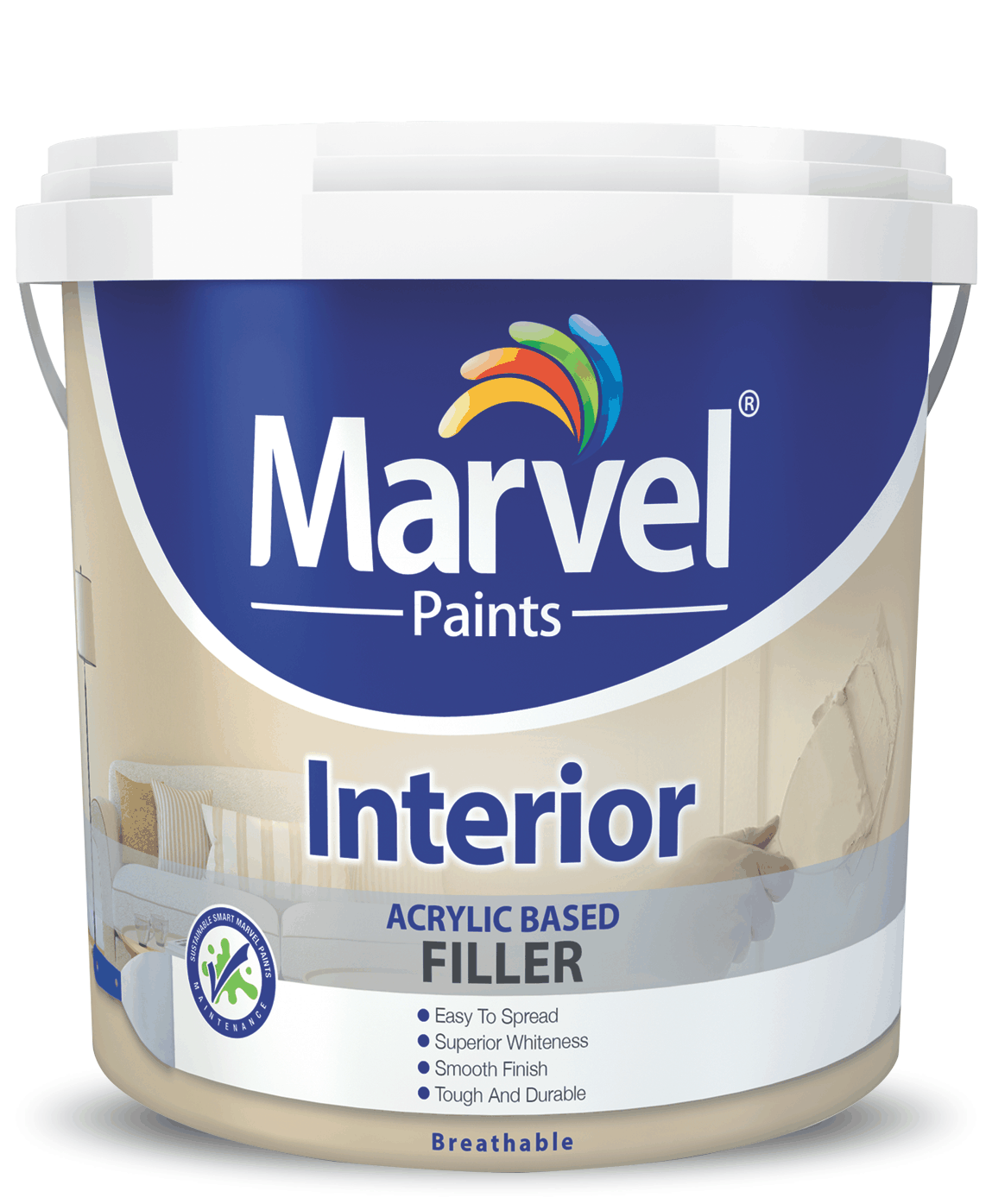 Interior Acrylic Based Filler Marvel Paint Industries